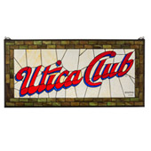 Utica Club 35"W X 17"H Stained Glass Window - Meyda 169645