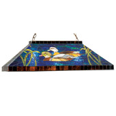 Novelty Ducks Billiards Pool Table Island Light - Meyda Tiffany 17249