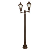 Carefree Outdoor 47" Long 2-Light Street Lamp - Meyda 173838