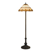 Tiffany Nouveau Cone Floor Lamp - Meyda 17577