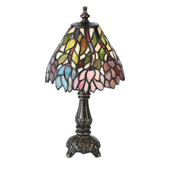 Tiffany Wisteria Mini Lamp - Meyda 18520