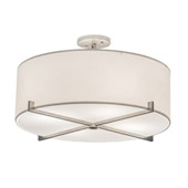 Cilindro 24" Wide Structure Pendant - Meyda 197347