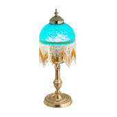 Victorian Roussillon 15" High Mini Lamp - Meyda 202650