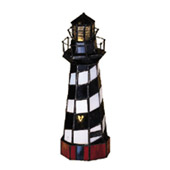 Novelty Cape Hatteras Lighthouse Accent Lamp - Meyda 20539