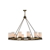 Transitional Loxley 48" Wide 12 Light Chandelier - Meyda 220081