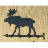 Rustic Moose Key Holder - Meyda 22388