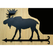 Rustic Moose Coat Rack - Meyda 22779