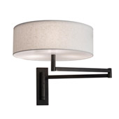 Cilindro 30" Wide Textrene Wall Sconce - Meyda 228503