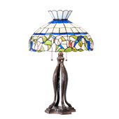 Tiffany Rose Vine 31" High Table Lamp - Meyda 228803