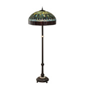 Tiffany Candice 62" High Floor Lamp - Meyda 229127