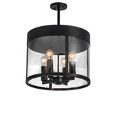 Cilindro 18" Wide Campbell Pendant - Meyda 231239