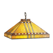 Craftsman/Mission Prairie Corn Hanging Lamp - Meyda Tiffany 26291