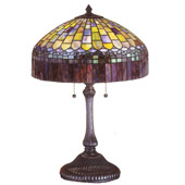 Tiffany Candice Table Lamp - Meyda 26322