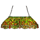 Tiffany Hanginghead Dragonfly Pool Table Lamp - Meyda Tiffany 26547