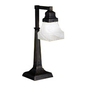 Craftsman/Mission Bungalow Desk Table Lamp - Meyda Tiffany 27624