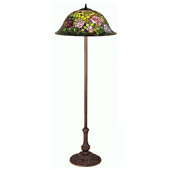 Tiffany Rosebush Floor Lamp - Meyda 30368