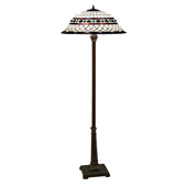 Tiffany Roman Floor Lamp - Meyda 30369