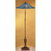 Tiffany Lotus Leaf Floor Lamp - Meyda 30994