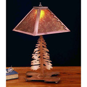 Rustic Tall Pines Table Lamp - Meyda 32506