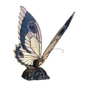 Tiffany Butterfly Accent Lamp - Meyda Tiffany 48016