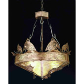 Rustic Catch Of The Day Inverted Pendant - Meyda 50168