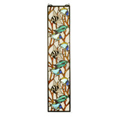 Tropical Tropical Fish Stained Glass Window - Meyda 50840