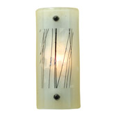 Contemporary Twigs Fused Glass Wall Sconce - Meyda 50999
