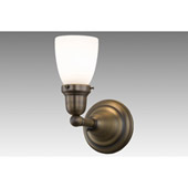 Traditional Revival Oyster Bay 5.5"W Goblet Wall Sconce - Meyda 56449