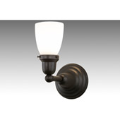 Traditional Revival Oyster Bay 5.5"W Goblet Wall Sconce - Meyda 56451
