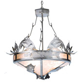 Rustic Catch Of The Day Trout Inverted Pendant - Meyda 68070