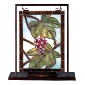 Tiffany Grapes Mini Window Accent Lamp - Meyda Tiffany 68352