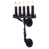 Traditional Victorian Theatre Wall Sconce - Meyda 70087