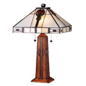 Tiffany Parker Poppy Table Lamp - Meyda 70965