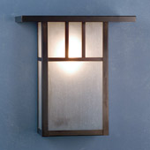Craftsman/Mission Hyde Park Double Bar Wall Sconce - Meyda 72327