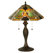 Tiffany Moroccan Table Lamp - Meyda 81458