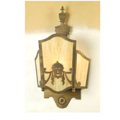 Traditional Theatre Mask Wall Sconce - Meyda 82252