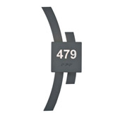 Contemporary Personalized Room Number Wall Sconce - Meyda 82412