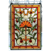 Tiffany Picadilly Stained Glass Window - Meyda 98229