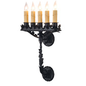 Traditional Victorian Theatre Wall Sconce - Meyda 98946