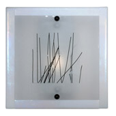 Contemporary Twigs Fused Glass Wall Sconce - Meyda 99277