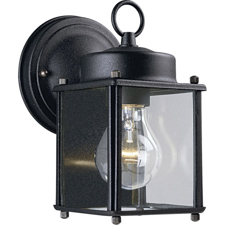 Progress Lighting P5607-31 Flat Glass Outdoor Wall Mount Lantern