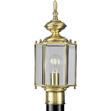 Progress Lighting P5430-10 BrassGUARD Lantern Outdoor Post Mount Fixture