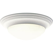Alabaster Glass Flush Mount Ceiling Light Fixture - Progress Lighting P3697-30
