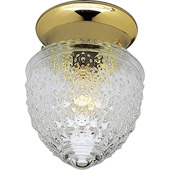 Classic/Traditional Glass Globes Flush Mount Ceiling Fixture - Progress Lighting P3750-10
