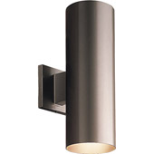 Contemporary Cylinder Outdoor Wall Mount Fixture - Progress Lighting P5675-20