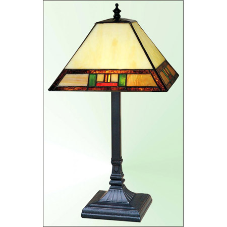 Paul Sahlin Tiffany 1318 Simple Border Table Lamp