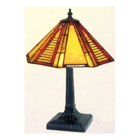 Paul Sahlin Tiffany 1613 Octagon Accent Lamp