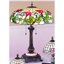 Paul Sahlin Tiffany 1261 Tiffany Poppy Table Lamp