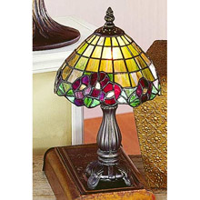 Paul Sahlin Tiffany 956 Tiffany Floral Accent Lamp