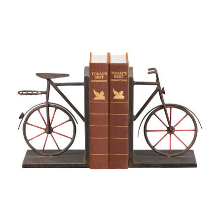 ELK Home 51-3857 Bicycle Bookends (Pair)